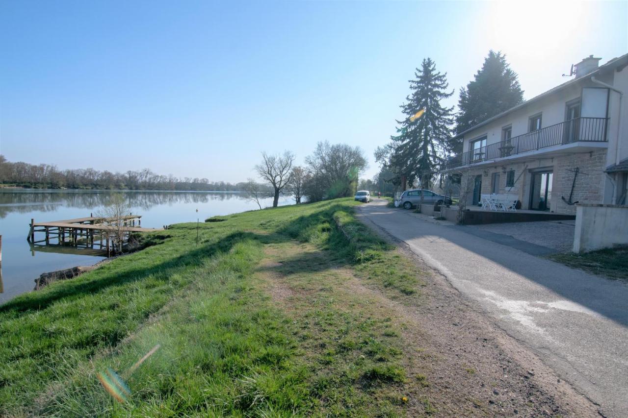 Cabana & Voie Bleue - Bord De Saone Saint-Martin-Belle-Roche Buitenkant foto