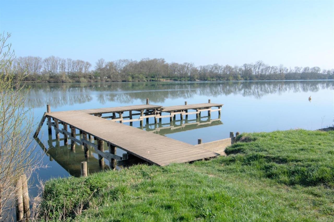 Cabana & Voie Bleue - Bord De Saone Saint-Martin-Belle-Roche Buitenkant foto